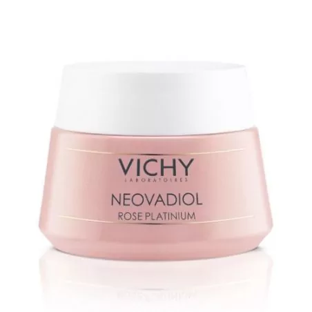 Rozjasňující a posilující denní krém pro zralou pleť Neovadiol Rose Platinium Vichy - 50 ml