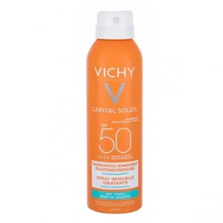 Neviditelný hydratační sprej SPF 50 Idéal Soleil (Invisible Hydrating Mist) Vichy - 200 ml