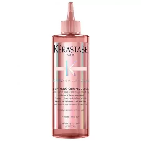 Kúra pro regeneraci a lesk barvených vlasů Chroma Absolu Soin Acide Chroma Gloss (Treatment) Kérastase - 210 ml