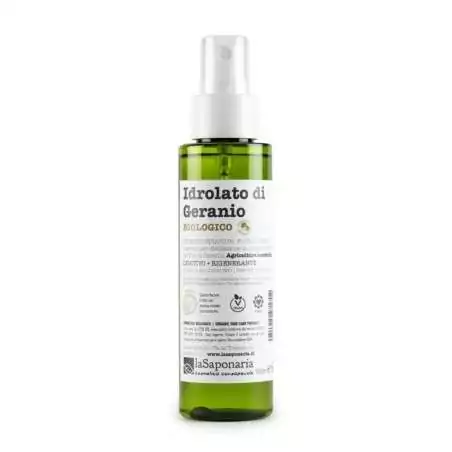 Kvetová voda z pelargónie vonnej (geranium) BIO laSaponaria - 100 ml