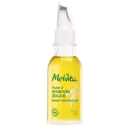 Organický sladký mandlový olej (Sweet Almond Oil) Melvita - 50 ml