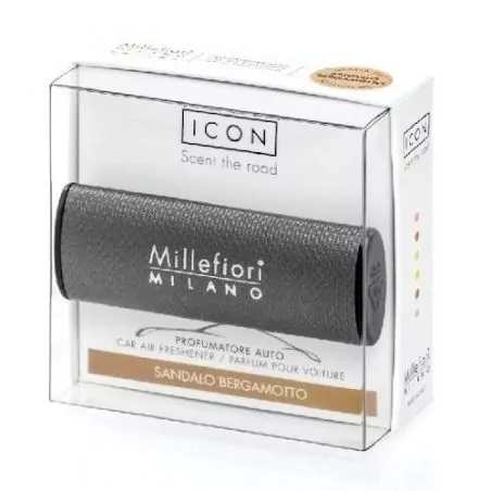 Vůně do auta Icon Urban Santalové dřevo a bergamot Millefiori Milano - 47 g