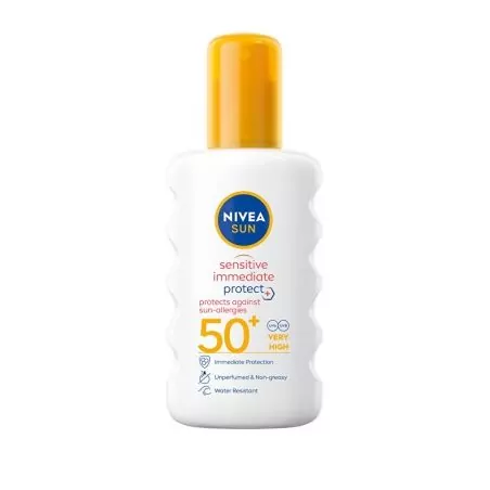 Sprej na opalování Sensitive SPF 50+ (Sun Spray) Nivea - 200 ml