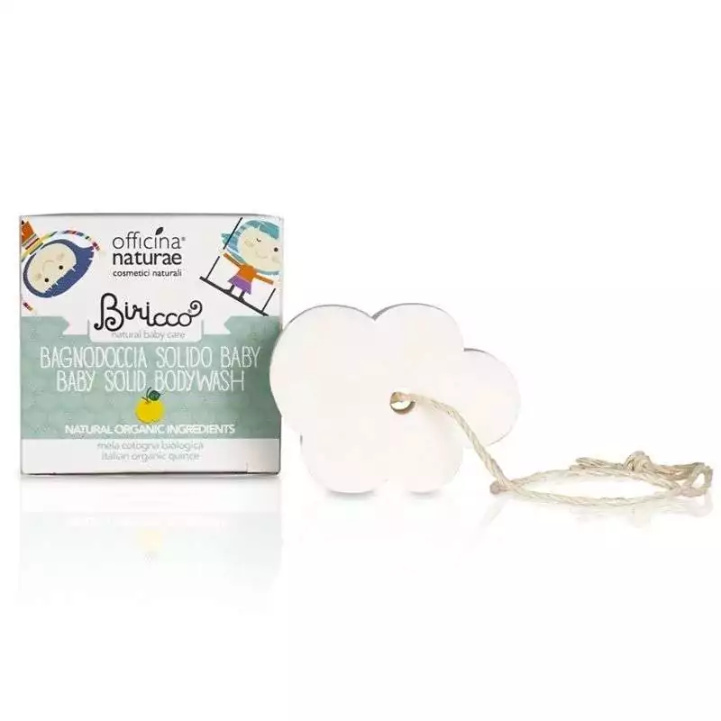 Dětský tuhý sprchový šampon na tělo i vlasy BIO Officina Naturae - 50 g Dětský tuhý sprchový šampon na tělo i vlasy BIO Officina Naturae - 50 g