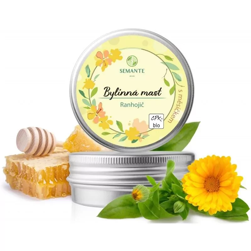 Bylinná mast s měsíčkem "Ranhojič" BIO - 50 ml Bylinná mast s měsíčkem "Ranhojič" BIO - 50 ml