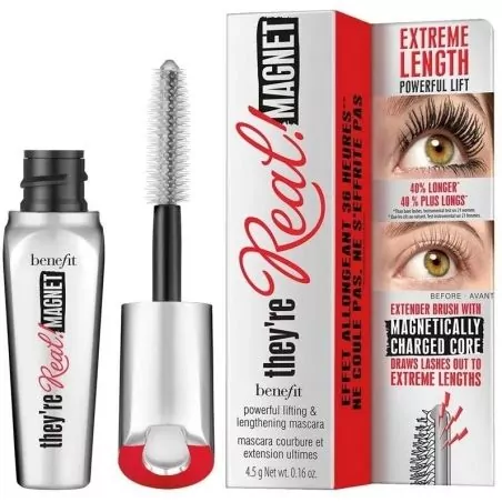 Extrémně prodlužující řasenka They’re Real! Magnet (Mini Black Mascara) Benefit - 4,5 g