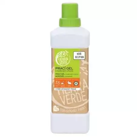 Prací gél s pomarančom inovovaná receptúra BIO Tierra Verde - 1000 ml