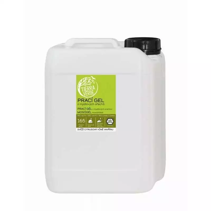 Prací gél s vavrínom inovovaná receptúra BIO Tierra Verde - 5000 ml Prací gél s vavrínom inovovaná receptúra BIO Tierra Verde - 5000 ml