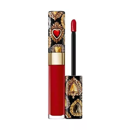 Tekutá rtěnka s leskem (Shinissimo High Shine Lacquer) Dolce & Gabbana / Odstín: 130 Sweet Honey - 4,5 ml