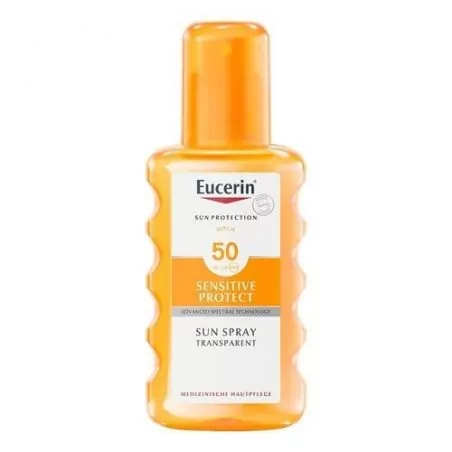 Transparentní sprej na opalování SPF 50 (Sun Clear Spray) Eucerin - 200 ml