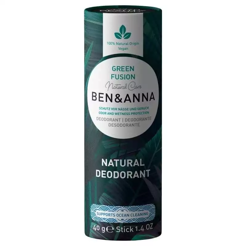 Tuhý deodorant zelený čaj Ben & Anna - 40 g Tuhý deodorant zelený čaj Ben & Anna - 40 g