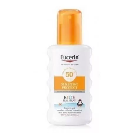 Dětský sprej na opalování Sensitive Protect s velmi vysokou ochranou SPF 50+ Eucerin - 200 ml