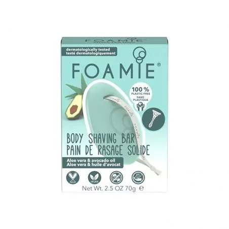 Tuhá pěna na holení Aloe You Very Much (Body Shaving Bar) Foamie - 70 g