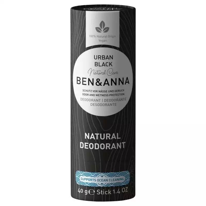 Tuhý deodorant urban black Ben & Anna- 40 g Tuhý deodorant urban black Ben & Anna- 40 g