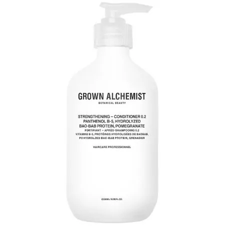 Posilující kondicionér Hydrolyzed Bao-Bab Protein, Calendula, Eclipta Alba (Strengthening Conditioner) Grown Alchemist - 500 ml