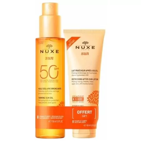 Sada péče na opalování SPF 50 Sun Care Nuxe