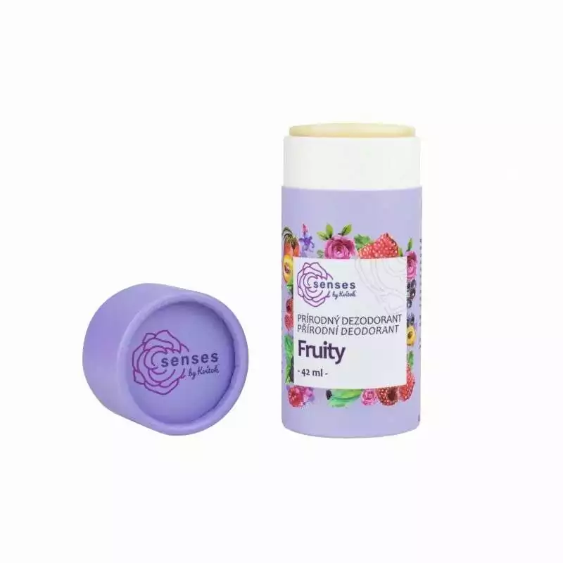 Tuhý deodorant účinný až 24 hodin "Fruity" Kvitok - 42 ml Tuhý deodorant účinný až 24 hodin "Fruity" Kvitok - 42 ml