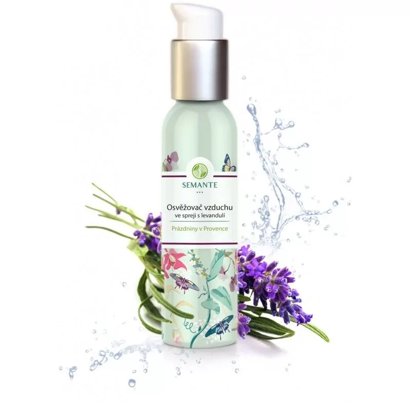 Osvěžovač vzduchu ve spreji s levandulí "Prázdniny v Provence" - 100 ml Osvěžovač vzduchu ve spreji s levandulí "Prázdniny v Provence" - 100 ml