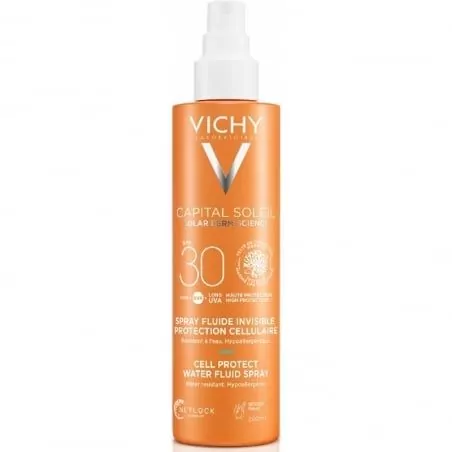 Sprej na opalování SPF 30 Capital Soleil (Cell Protect Water Fluid Spray) Vichy - 200 ml