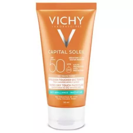Matující BB krém SPF 50 Capital Soleil (Tinted Mattifying Face Fluid Dry Touch) Vichy - 50 ml