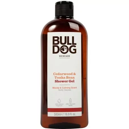 Sprchový gel Cedrové dřevo a fazole Tonka (Shower Gel) Bulldog - 500 ml