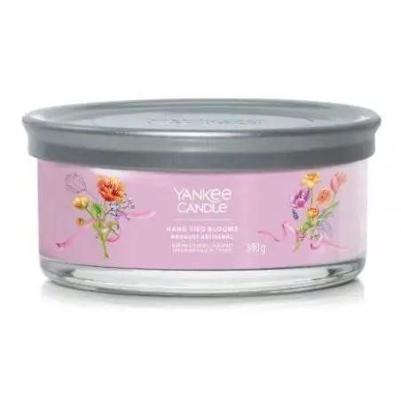 Aromatická svíčka Signature tumbler střední Hand Tied Blooms Yankee Candle - 340 g