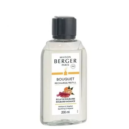 Náplň do difuzéru Zářivá rebarbora Rhubarb Radiance (Bouquet Recharge/Refill) Maison Berger Paris - 200 ml