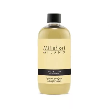 Náhradní náplň do aroma difuzéru Natural Med a mořská sůl Millefiori Milano - 500 ml