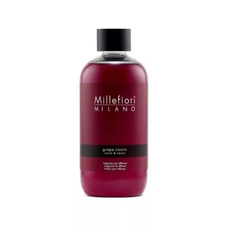 Náhradní náplň do aroma difuzéru Natural Hrozny a černý rybíz Millefiori Milano - 250 ml