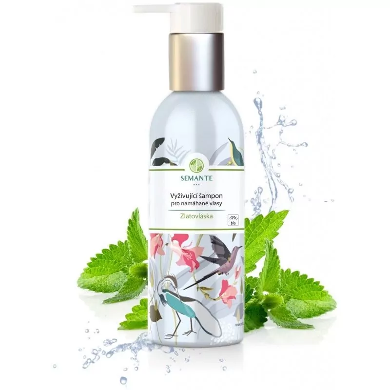 Vyživující šampon pro namáhané vlasy "Zlatovláska" BIO - 200 ml Vyživující šampon pro namáhané vlasy "Zlatovláska" BIO - 200 ml