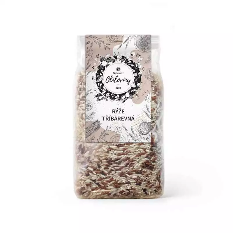 Ryža trojfarebná Naturalis BIO - 500 g Ryža trojfarebná Naturalis BIO - 500 g