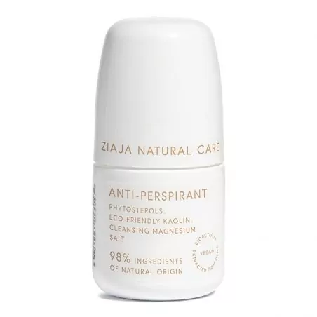 Kuličkový antiperspirant Natural Care (Anti-Perspirant Roll-on) Ziaja - 60 ml