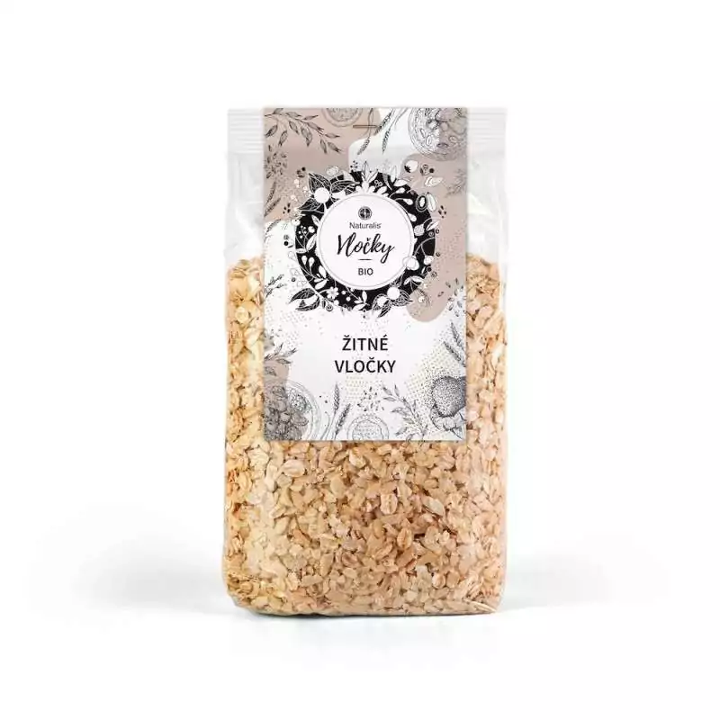 Ražné vločky Naturalis BIO - 250 g Ražné vločky Naturalis BIO - 250 g