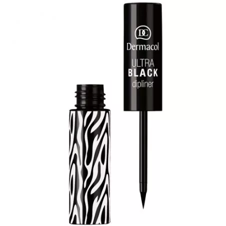 Tekuté oční linky (Ultra Black Dipliner) Dermacol / Odstín: Black - 2,8 ml