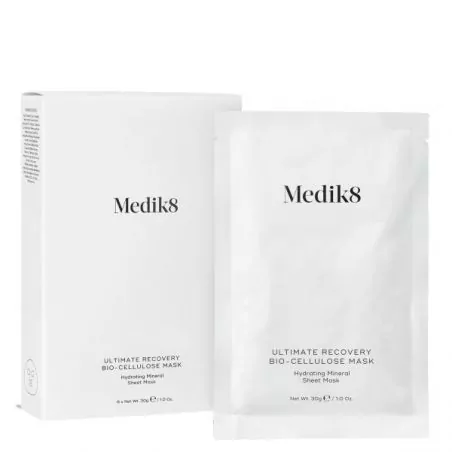 Obnovující pleťová maska Ultimate Recovery (Bio Cellulose Mask) Medik8 - 6 ks