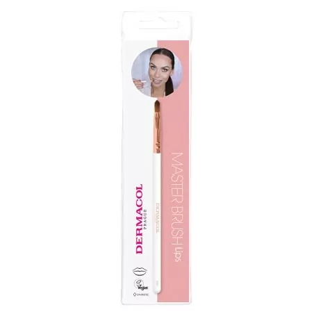 Kosmetický štětec na rty Rose Gold D60 Dermacol