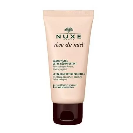 Pleťový balzám pro suchou a citlivou pleť Reve de Miel (Ultra Comforting Face Balm) Nuxe - 30 ml
