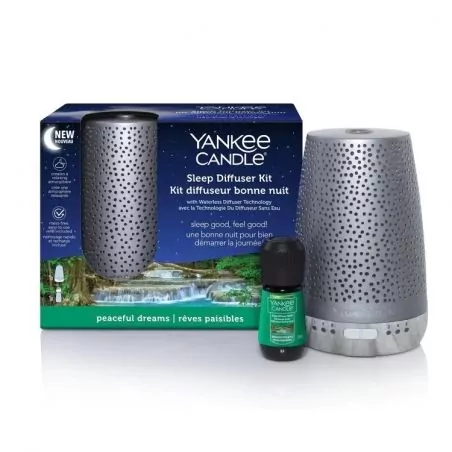 Vonný difuzér Peaceful Dreams Sleep Diffuser Kit Yankee Candle