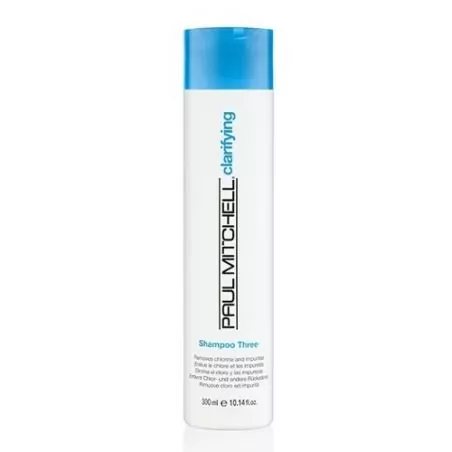 Čisticí šampon pro vlasy namáhané sluncem a chlorem Clarifying (Shampoo Three Removes Chlorine And Impurities ) Paul Mitchell - 