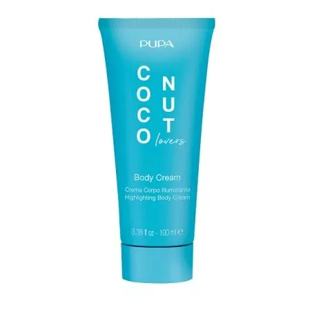 Rozjasňující tělový krém Coconut Lovers (Highlighting Body Cream) PUPA Milano / Varianta: 001 Gold Dreams - 100 ml