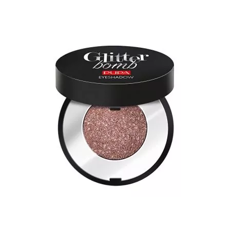 Třpytivé oční stíny Glitter Bomb (Eyeshadow) PUPA Milano / Odstín: 001 Starlight - 0,8 g