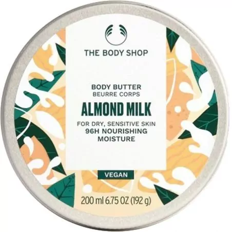 Tělové máslo pro suchou a citlivou pokožku Almond Milk (Body Butter) The Body Shop - 200 ml