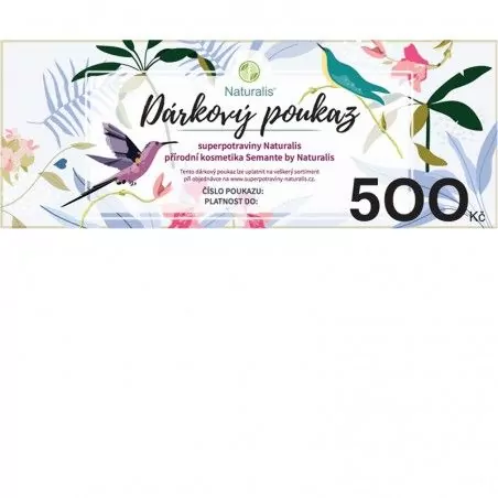 Darčekový voucher 500 Kč