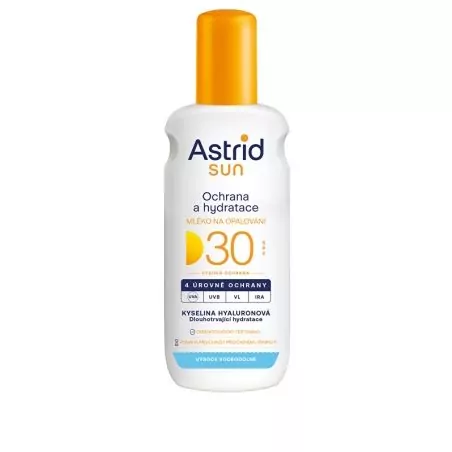 Mléko ve spreji na opalování SPF 30 Sun Astrid - 200 ml