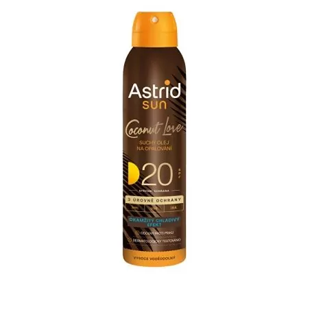 Suchý olej na opalování SPF 20 Sun Astrid - 150 ml