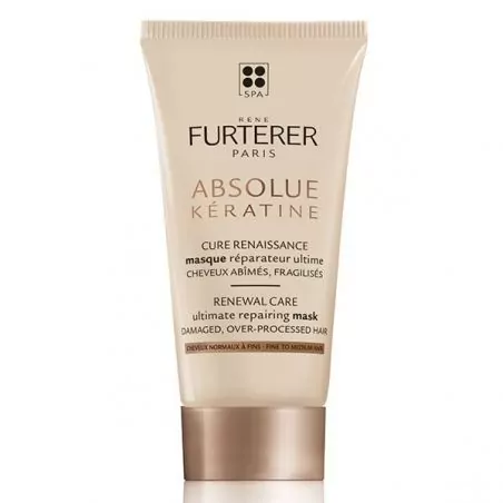 Maska pro poškozené a oslabené vlasy Absolue Kératine (Ultimate Repairing Mask) René Furterer - 30 ml