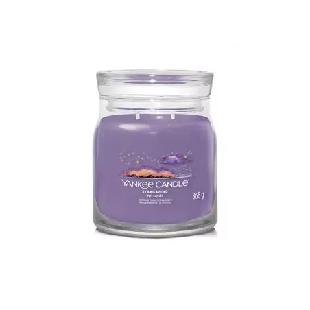 Aromatická svíčka Signature sklo střední Stargazing Yankee Candle - 368 g