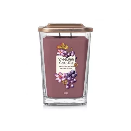 Aromatická svíčka velká hranatá Candied Cranberry Yankee Candle - 552 g
