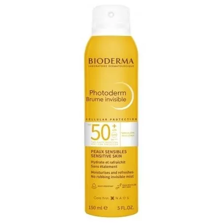 Opalovací mlha SPF 50+ Photoderm (Invisible Mist) Bioderma - 150 ml