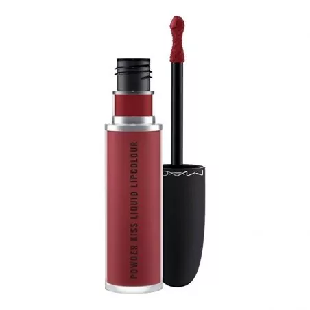 Tekutá rtěnka Powder Kiss (Liquid Lipcolor) MAC Cosmetics / Odstín: 990 More The Mehr-Ier - 5 ml